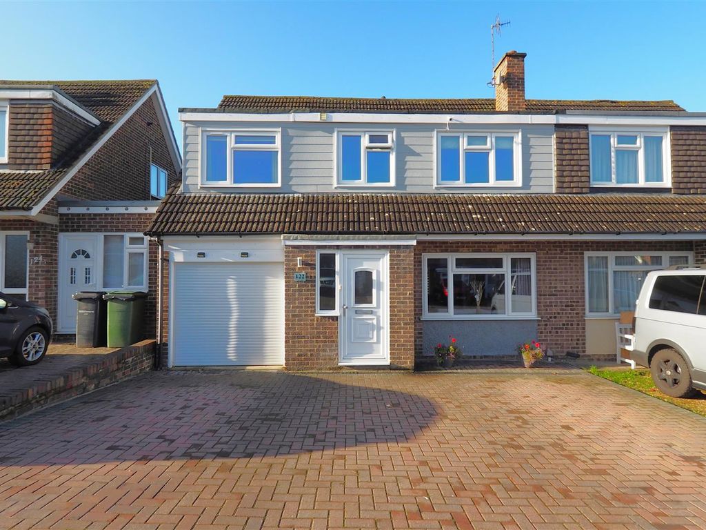 4 bed semi-detached house for sale in Birling Avenue, Bearsted, Maidstone ME14, £525,000
