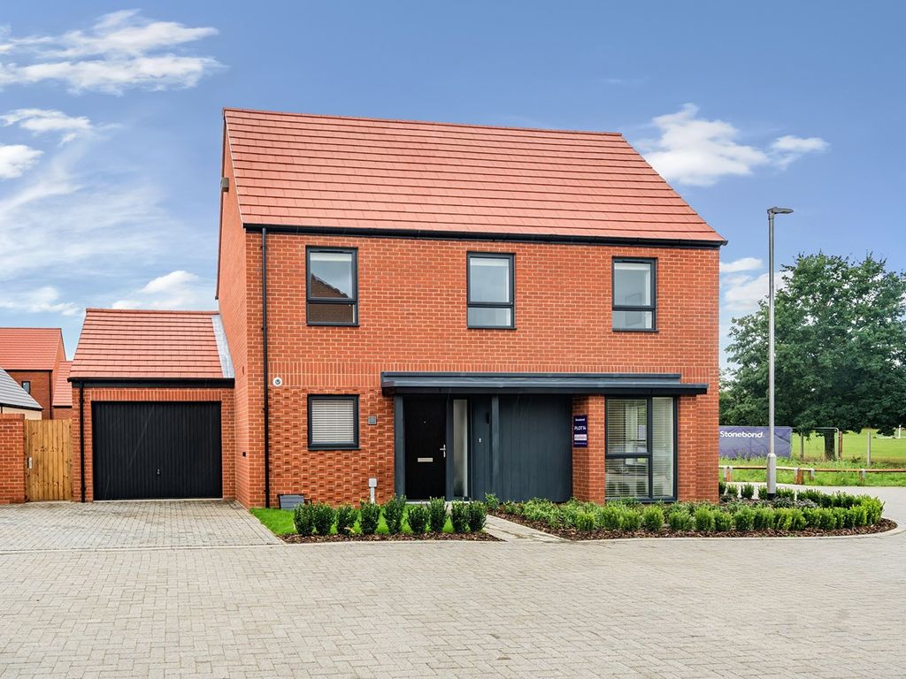 New home, 4 bed detached house for sale in Greenfield Road, Flitton MK45, £650,000