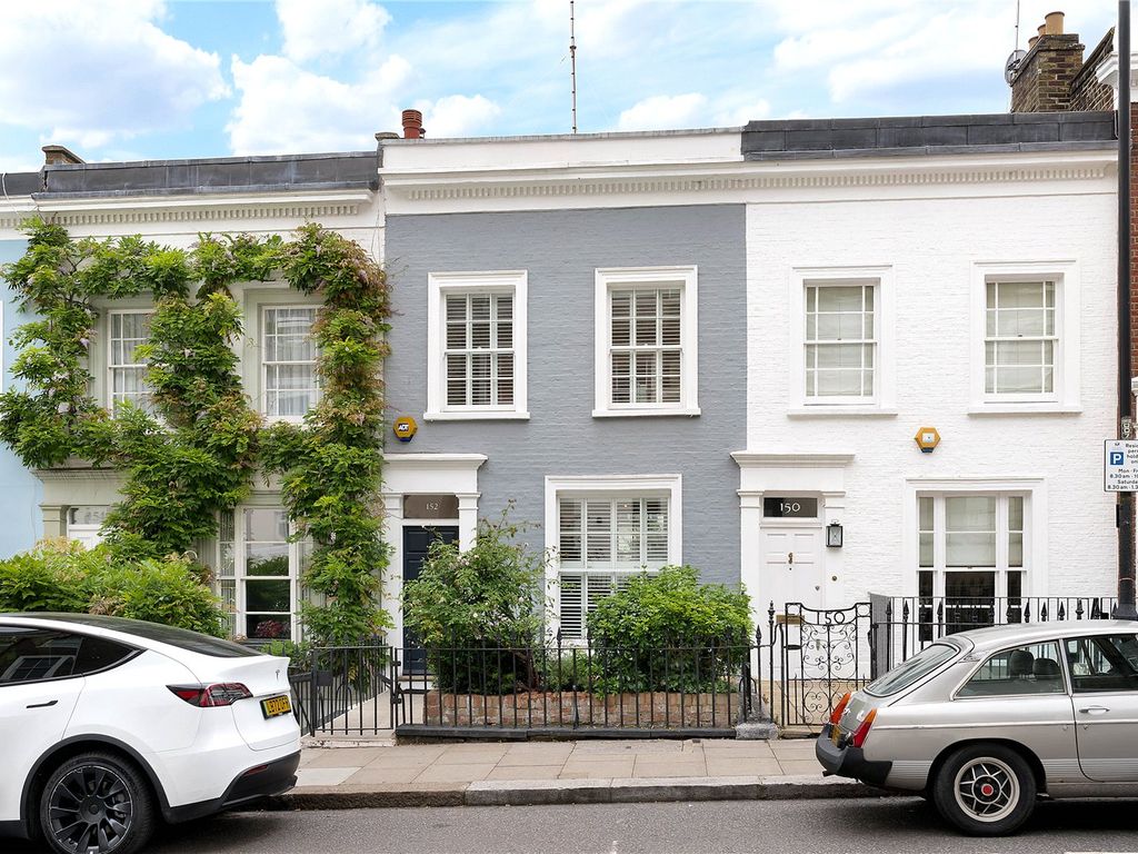 3 bed terraced house for sale in Campden Hill Road, London W8, £2,400,000