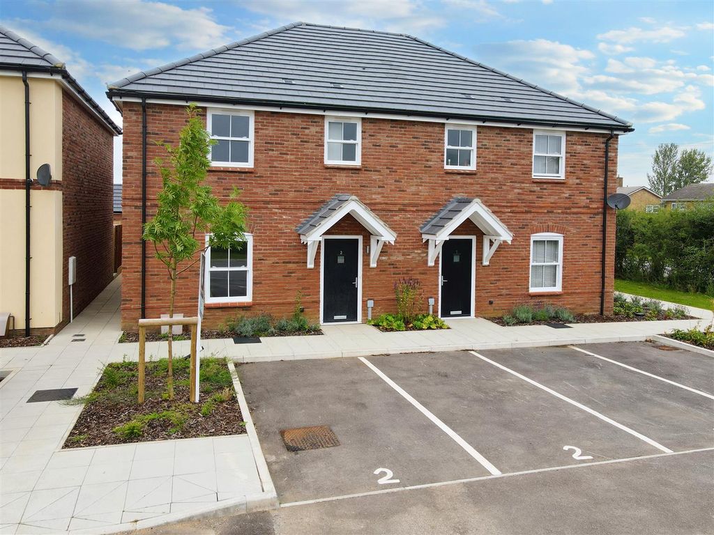 New home, 3 bed semi-detached house for sale in Plot 2, Fletton Drive, Newton Longville, Milton Keynes MK17, £425,000