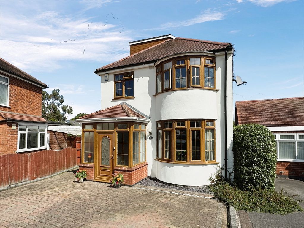4 bed detached house for sale in Acres Road, Leicester Forest East, Leicester LE3, £450,000