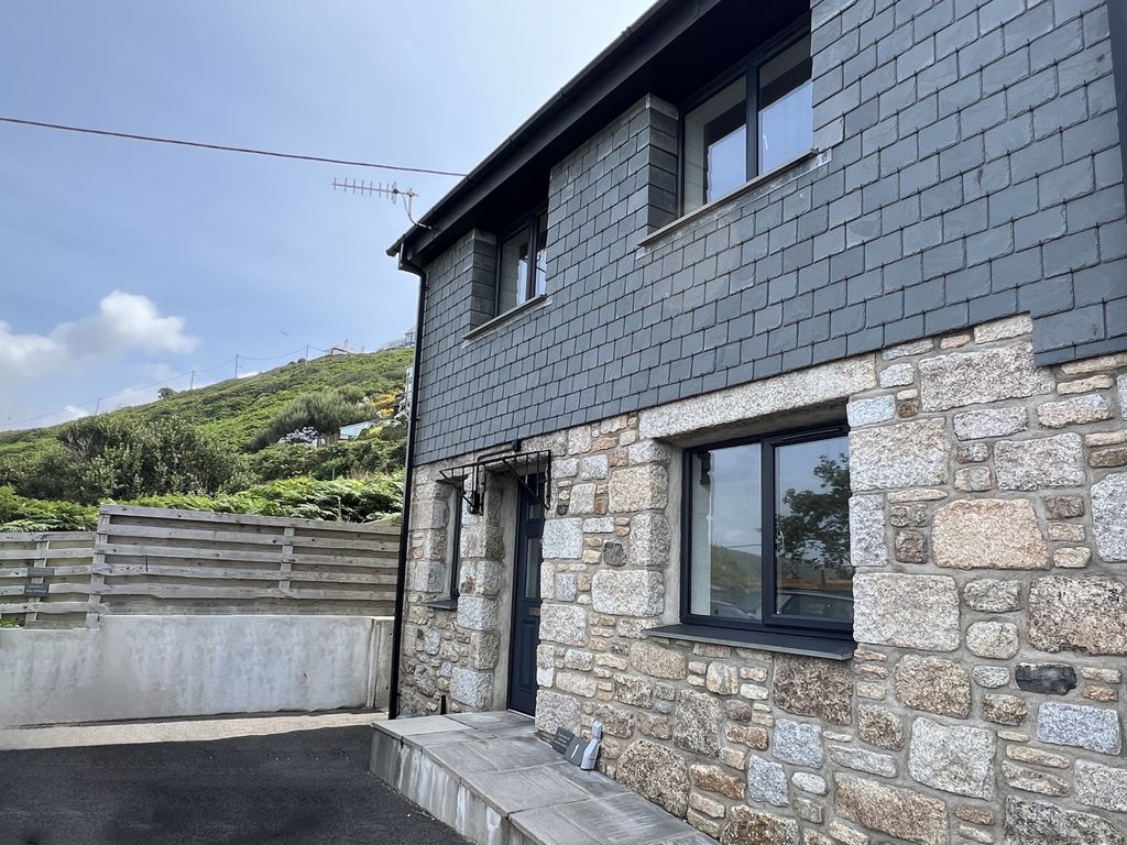 3 bed end terrace house for sale in Pengelly Court, Sennen Cove TR19, £595,000