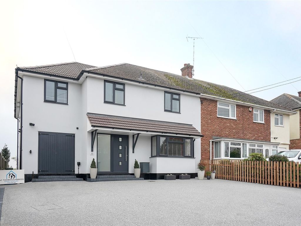 5 bed semi-detached house for sale in Broad Road, Braintree CM7, £550,000