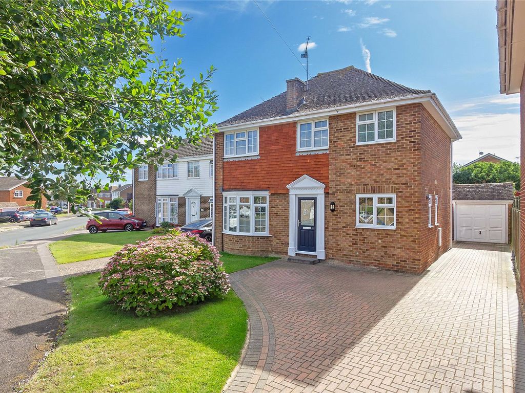 3 bed detached house for sale in Doubleday Drive, Bapchild, Sittingbourne, Kent ME9, £450,000