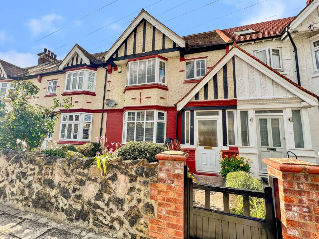 3 bed terraced house for sale in Grange Road, Gravesend DA11, £400,000