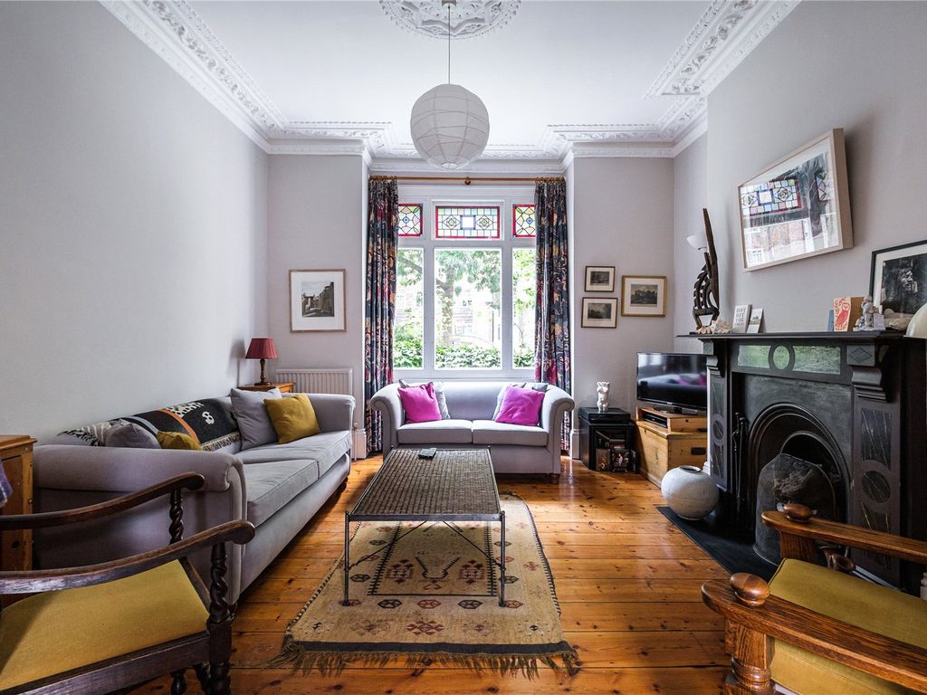 4 bed terraced house for sale in Avenell Road, London N5, £1,500,000