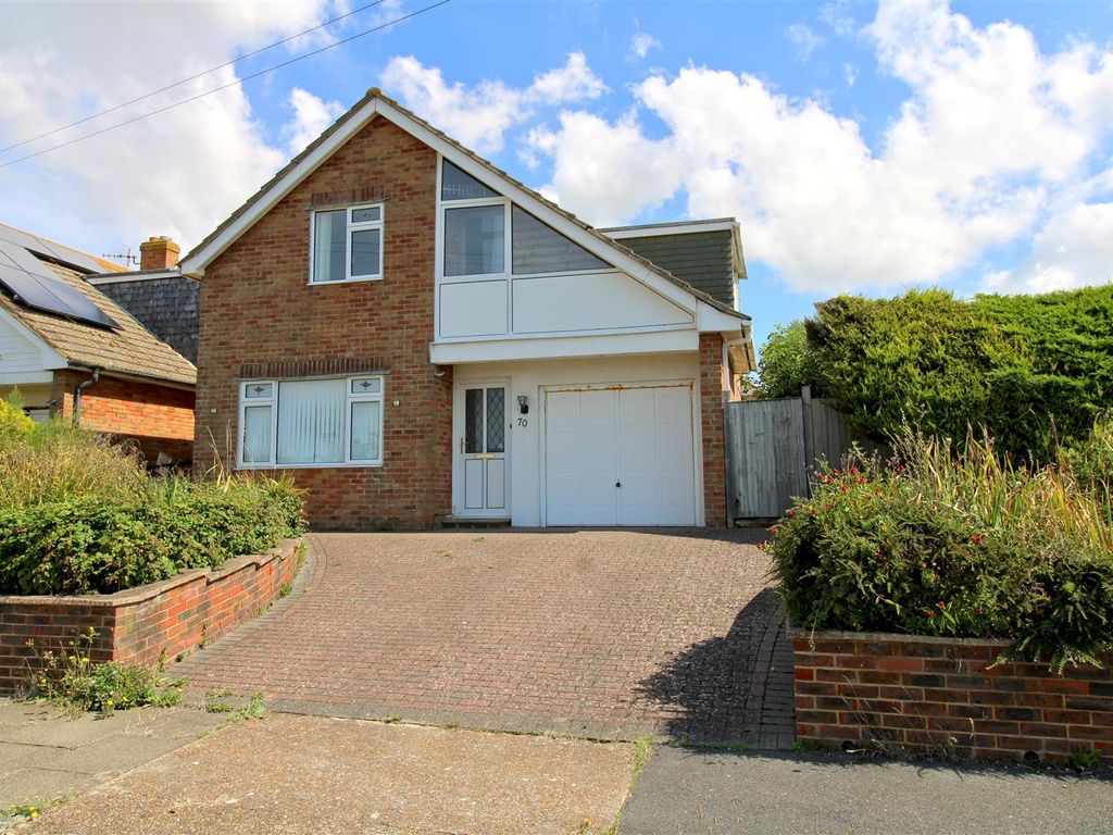 3 bed detached house for sale in Marine Drive, Bishopstone, Seaford BN25, £400,000