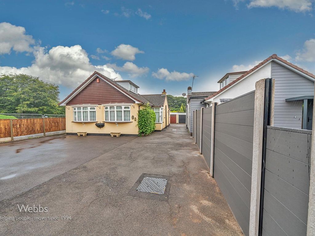 2 bed detached bungalow for sale in Brook Lane, Walsall Wood, Walsall WS9, £320,000