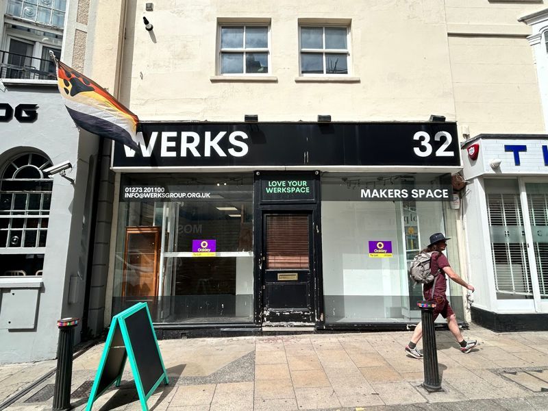 Retail premises to let in 32 St. James's Street, Brighton, East Sussex BN2, £23,000 pa