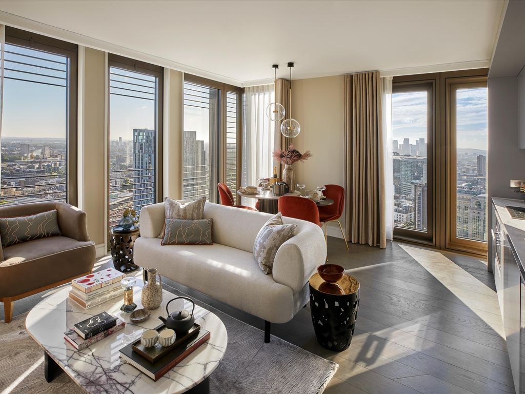 New home, 1 bed flat for sale in One Bishopsgate Plaza - 30.01, 150 Bishopsgate, City Of London EC3A, £1,415,000