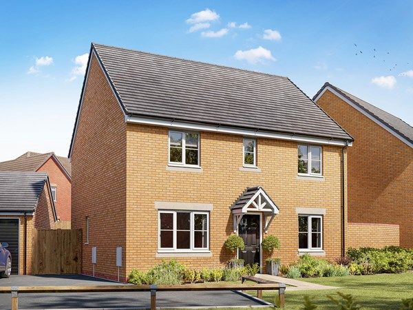 New home, 4 bed detached house for sale in Victoria Road, Warminster BA12, £399,995