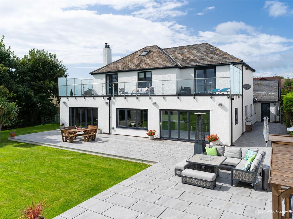 5 bed detached house for sale in Fontygary Road, Rhoose, Barry CF62, £1,200,000