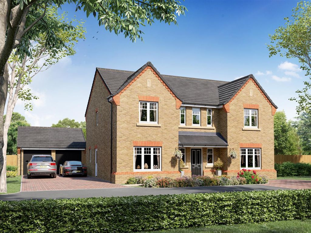 5 bed detached house for sale in Plot 139 Edlingham, Thoresby Vale, Edwinstowe, Mansfield NG21, £636,995