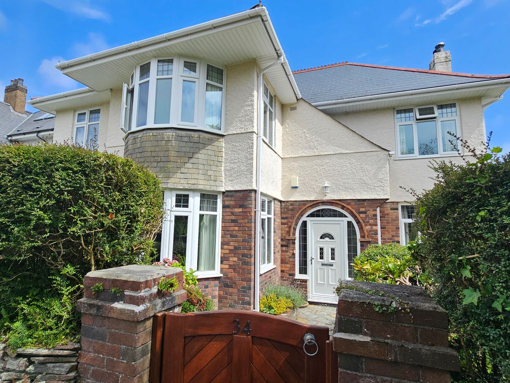 4 bed detached house for sale in Culme Road, Mannamead, Plymouth PL3, £750,000