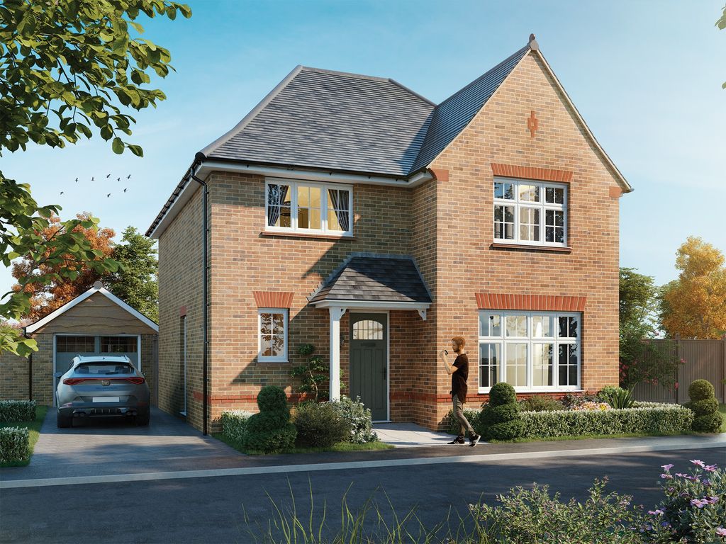 New home, 4 bed detached house for sale in "Cambridge" at The Alders @ Great Oldbury, De Liesle Bush Way, Great Oldbury Drive, Stonehouse GL10, £448,000