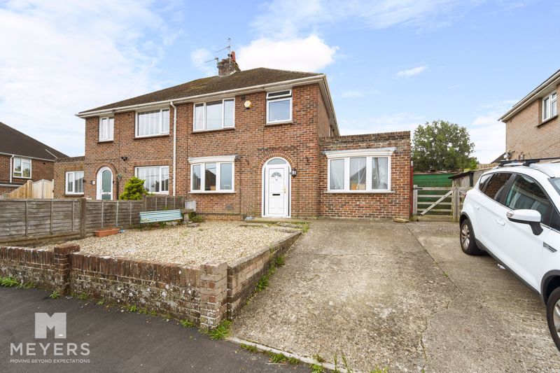 3 bed semi-detached house for sale in Knowle Hill, Wool BH20, £350,000