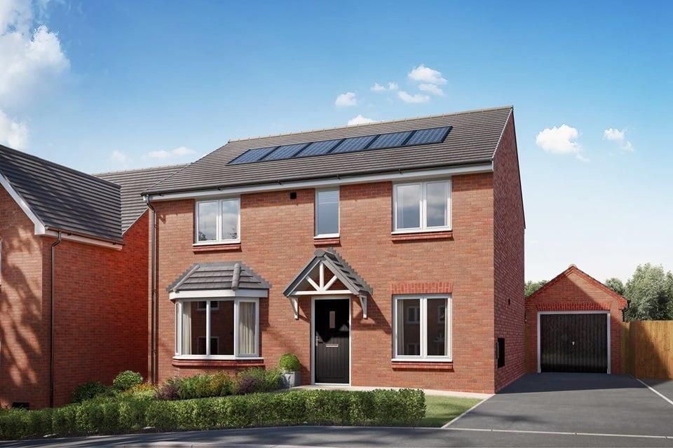 New home, 4 bed detached house for sale in Broken Stone Road, Darwen BB3, £379,995