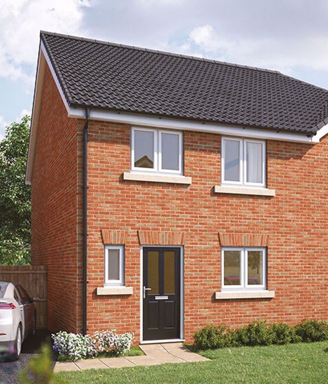New home, 3 bed semi-detached house for sale in New Forest Way, Seamer, Scarborough YO12, £71,750