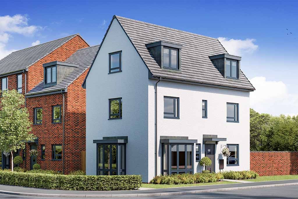 New home, 4 bed property for sale in "The Hardwick" at Lake View, Doncaster DN4, £299,995