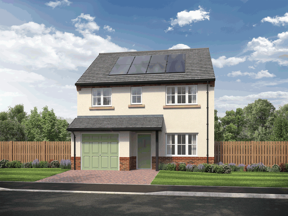 New home, 4 bed detached house for sale in "Pearson" at Durham Lane, Stockton-On-Tees, Eaglescliffe TS16, £294,995