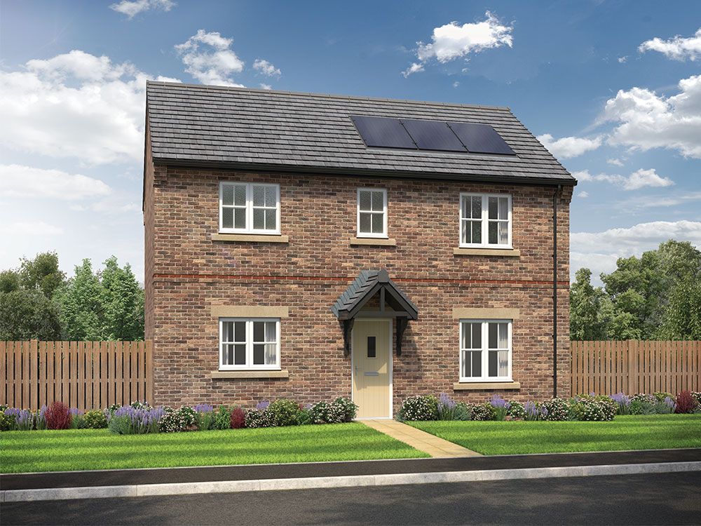 New home, 3 bed semi-detached house for sale in "Cooper" at Durham Lane, Stockton-On-Tees, Eaglescliffe TS16, £230,995