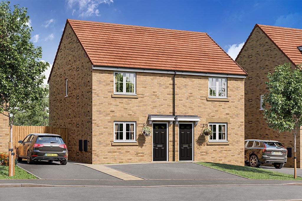 New home, 2 bed property for sale in "Halstead" at Shield Way, Eastfield, Scarborough YO11, £174,995
