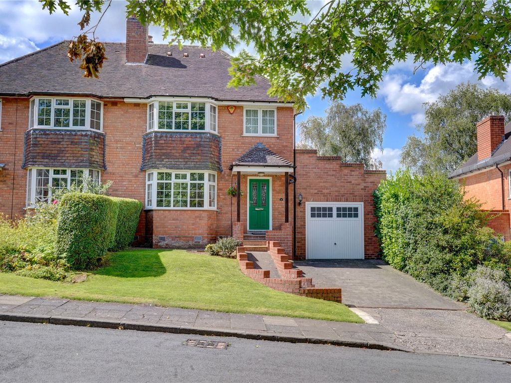 4 bed semi-detached house for sale in Knighton Road, Bournville Village Trust, Northfield, Birmingham B31, £540,000