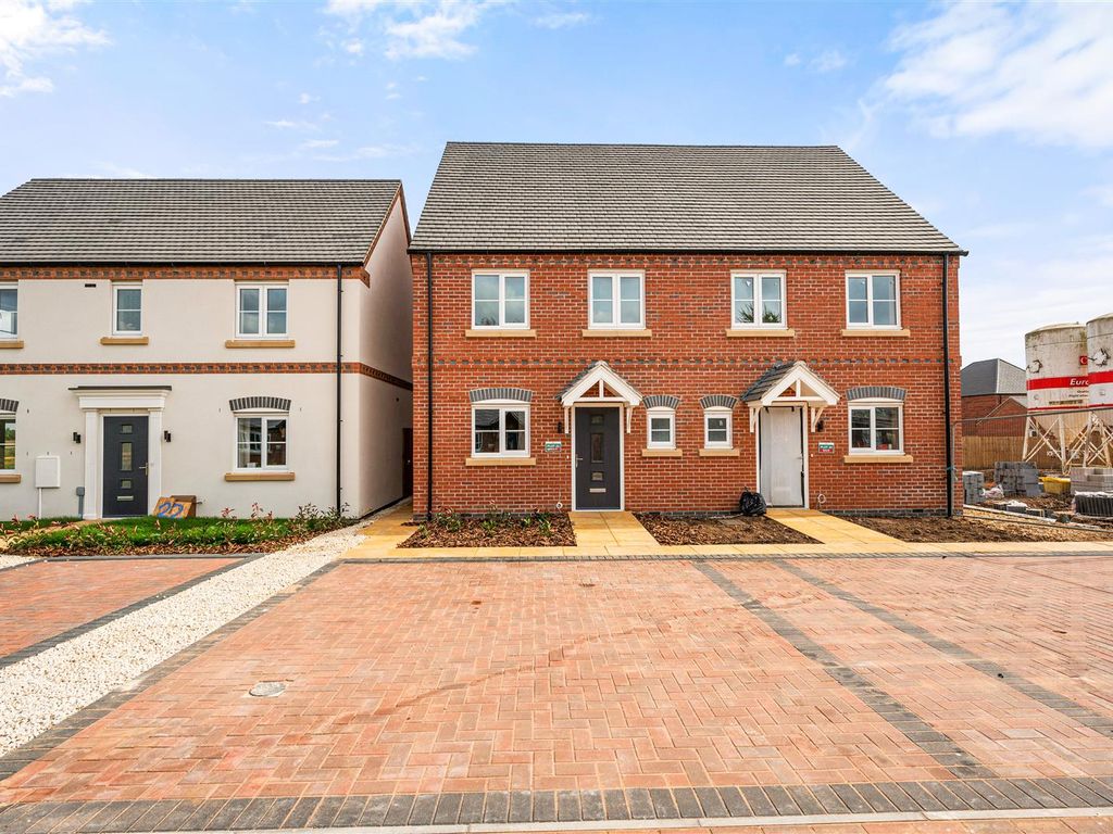 New home, 2 bed semi-detached house for sale in Plot 30 The Nursery, Swineshead, Boston PE20, £179,950