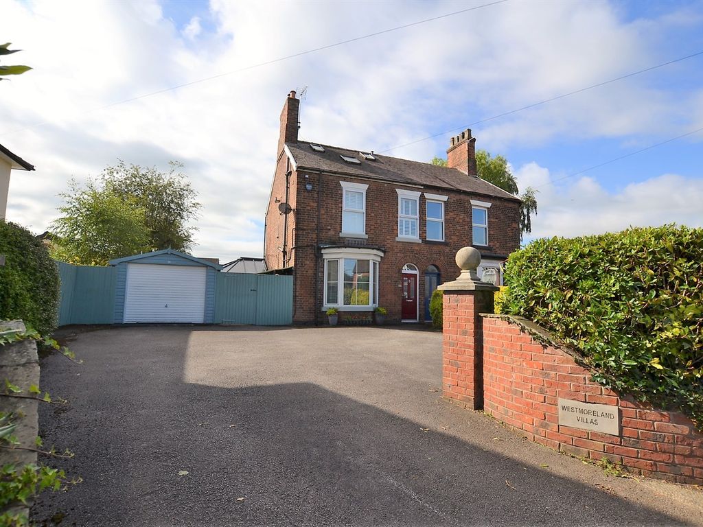 4 bed semi-detached house for sale in Middlewich Road, Holmes Chapel, Crewe CW4, £475,000