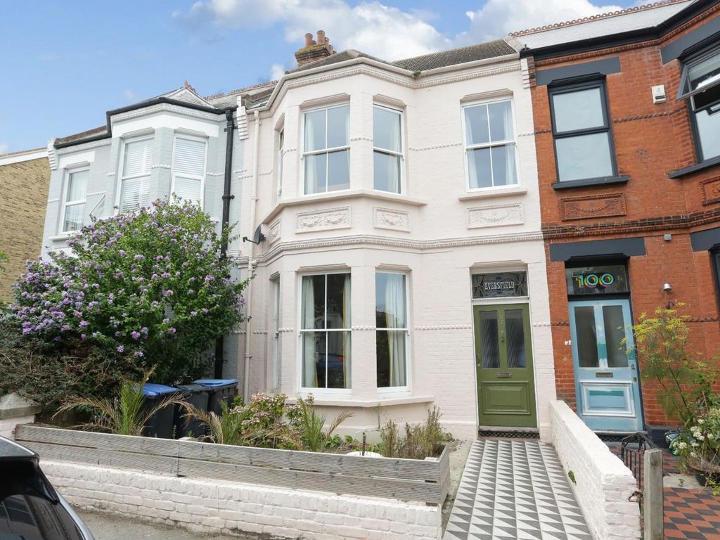 4 bed terraced house for sale in Norfolk Road, Cliftonville CT9, £525,000