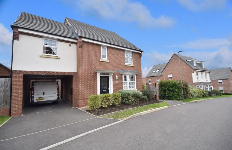 4 bed detached house for sale in Badger Crescent, Whitchurch SY13, £380,000