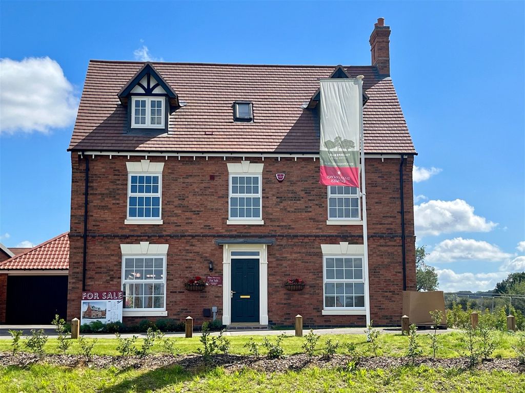 New home, 5 bed detached house for sale in Thorpebury In The Limes, Plot 511, Leicestershire, Leicestershire LE4, £727,495