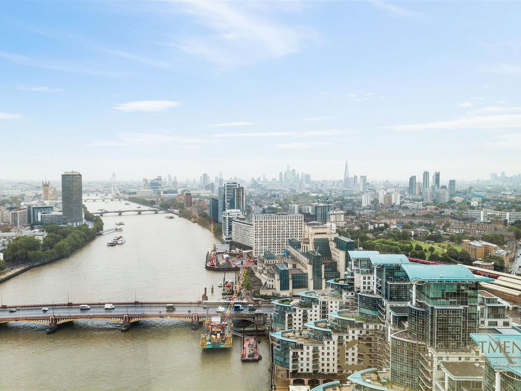 3 bed flat for sale in St. George Wharf, London SW8, £4,000,000