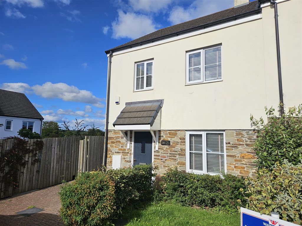 4 bed semi-detached house for sale in Du Maurier Drive, Fowey PL23, £425,000