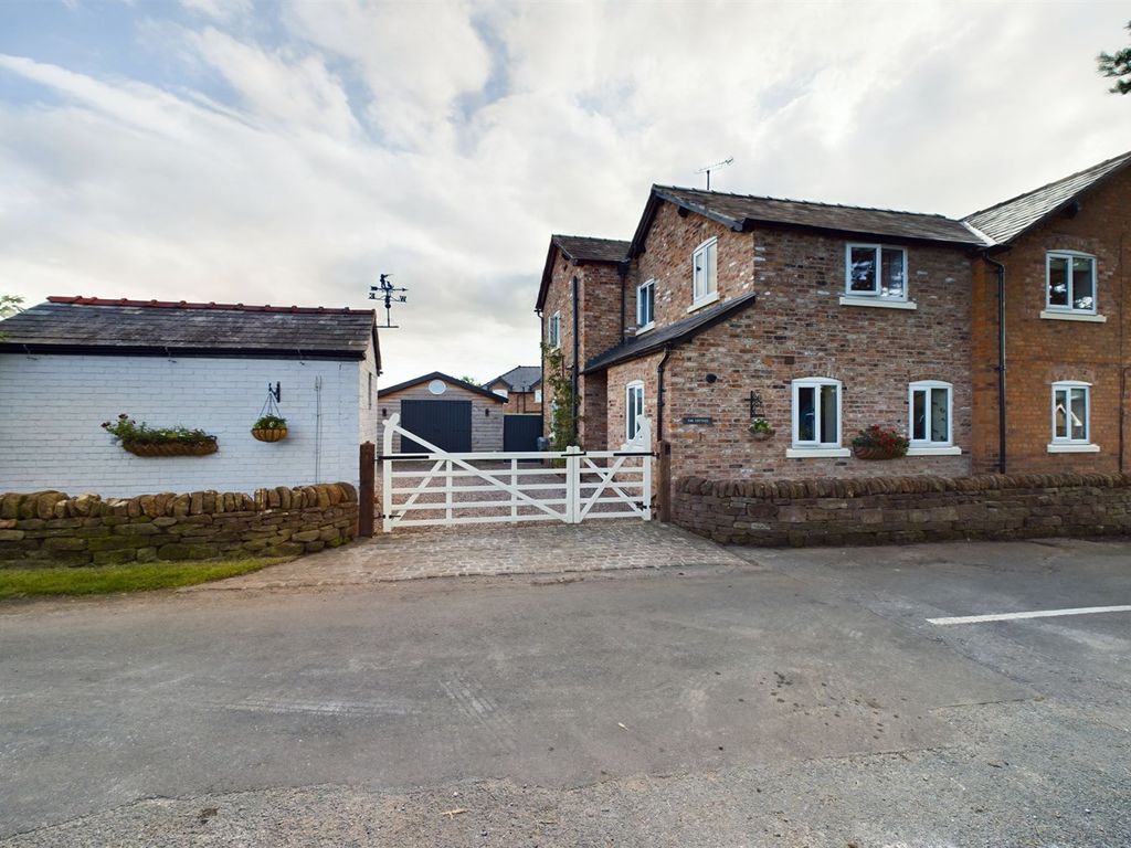 4 bed semi-detached house for sale in Rhuddal Heath, Tarporley CW6, £650,000