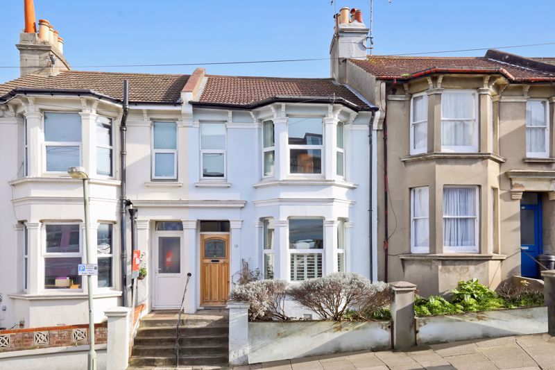 2 bed terraced house for sale in Bentham Road, Hanover, Brighton BN2, £475,000