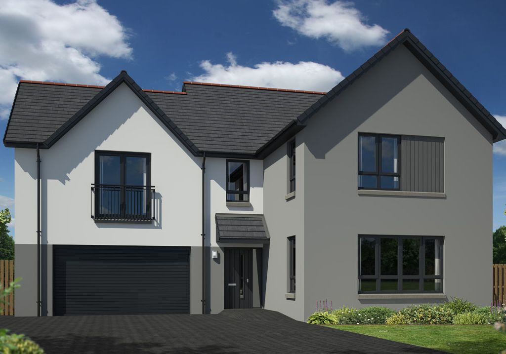 New home, 5 bed detached house for sale in Nethergray Entry, Dundee DD2, £525,000