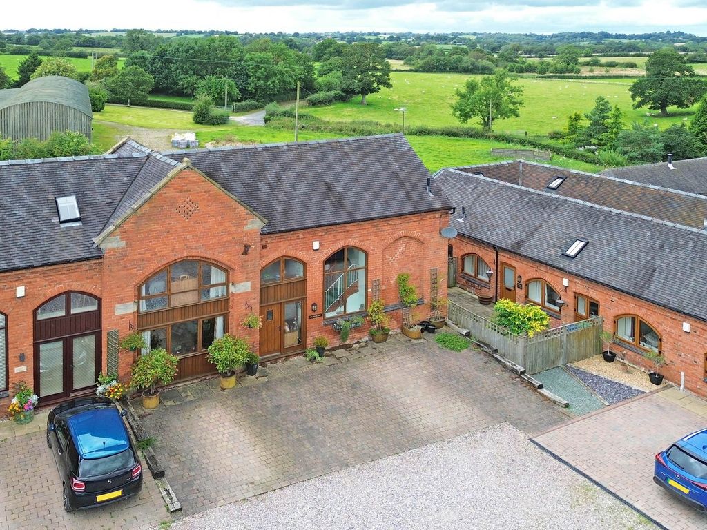 4 bed barn conversion for sale in Mill House Barn, 7 Horsley Farm Court, Horsley Lane, Eccleshall ST21, £375,000