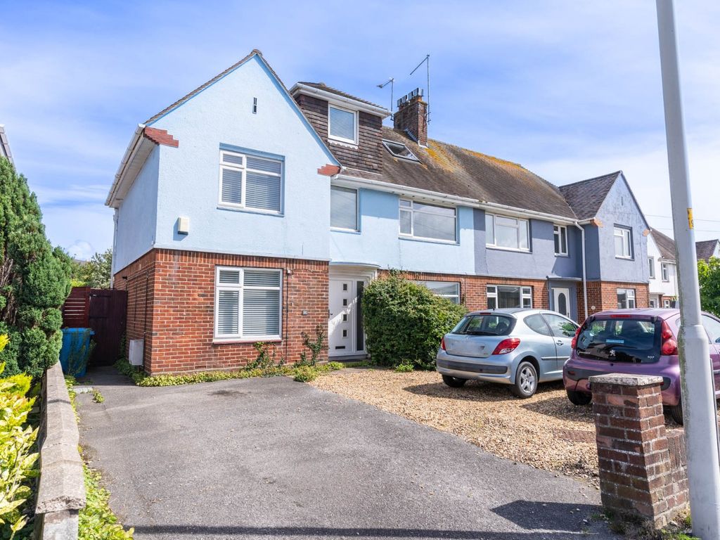 5 bed semi-detached house for sale in Fleets Lane, Oakdale, Poole, Dorset BH15, £465,000