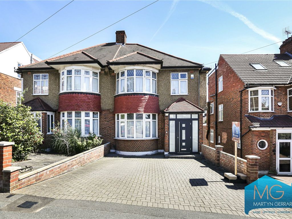 3 bed semi-detached house for sale in Osidge Lane, Southgate, London N14, £725,000