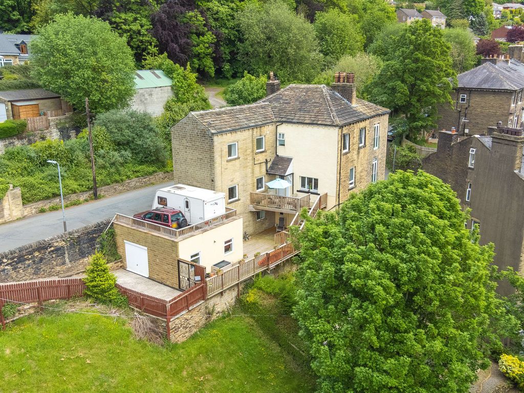 5 bed semi-detached house for sale in Hill Top, Sowerby Bridge HX6, £375,000