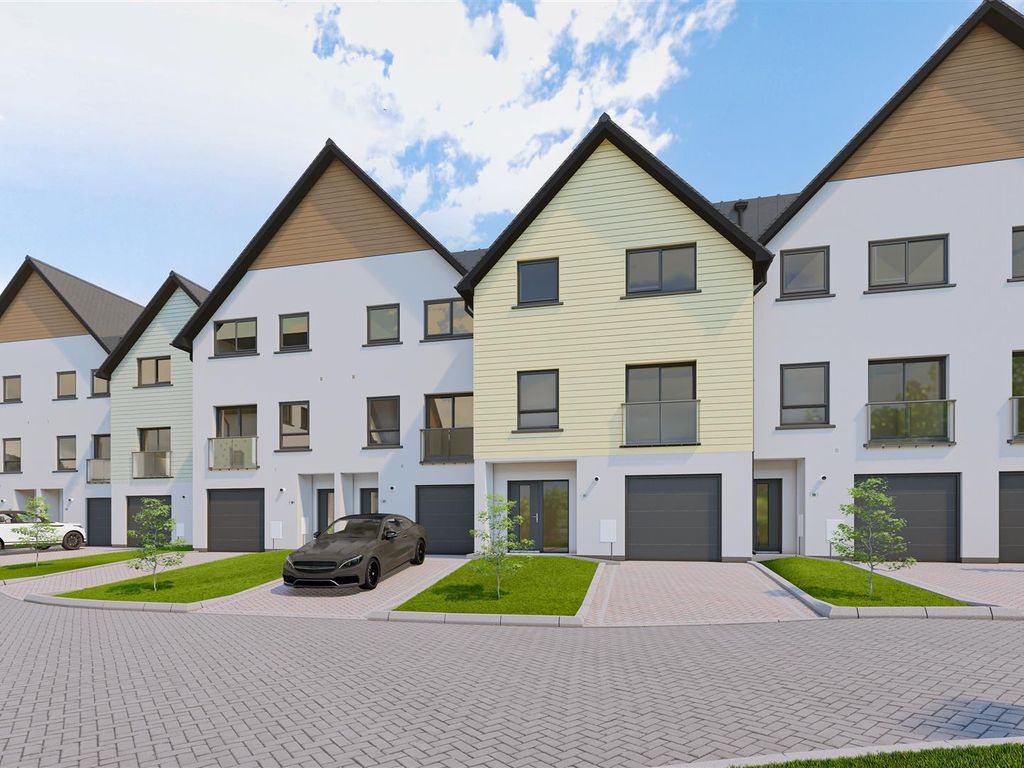 4 bed town house for sale in Plot 18, Railway Court, Port St Mary IM9, £695,000