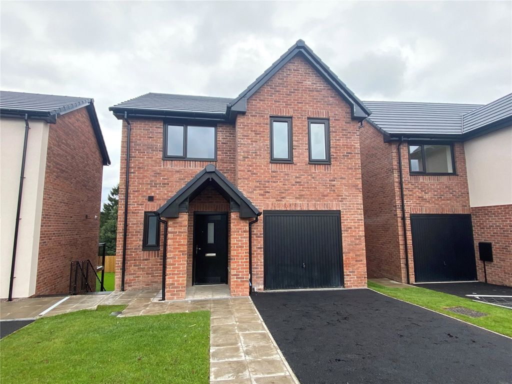 New home, 4 bed detached house for sale in Prospect Road, Dukinfield SK16, £425,000