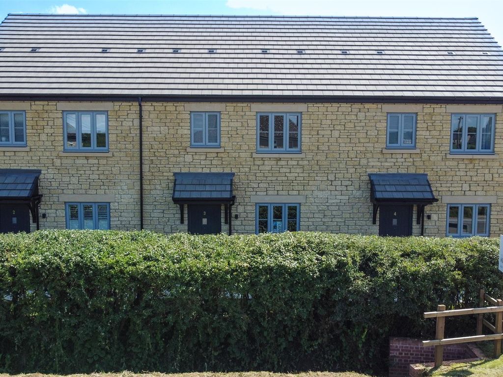 New home, 3 bed terraced house for sale in Dauntsey Road, Great Somerford, Chippenham SN15, £395,000