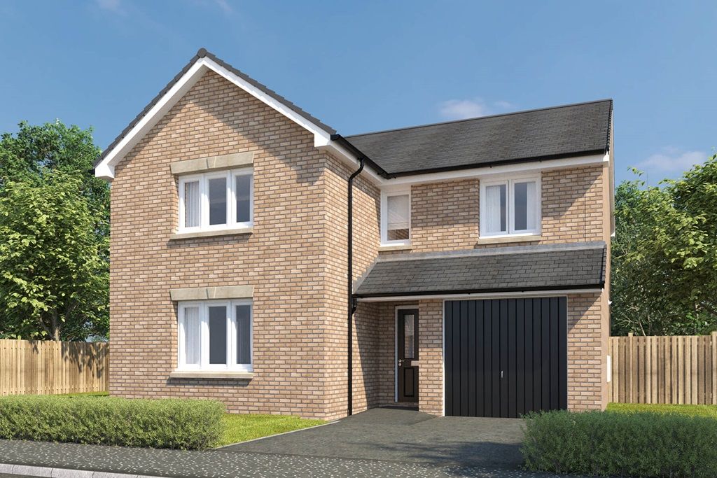 New home, 4 bed detached house for sale in "The Maxwell Df - Plot 12" at Glasgow Road, Ratho Station, Newbridge EH28, £466,000