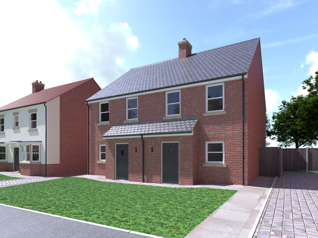 New home, 2 bed semi-detached house for sale in Plot 21, Levens Pastures, Stokesley TS9, £240,000
