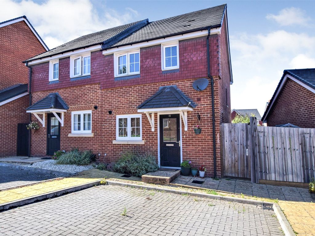 2 bed semi-detached house for sale in Warbler Road, Farnborough, Hampshire GU14, £380,000