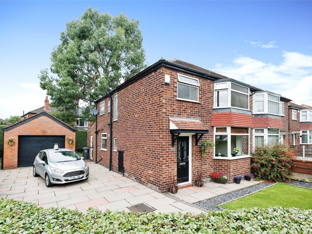 3 bed semi-detached house for sale in Morningside Drive, Manchester, Greater Manchester M20, £400,000