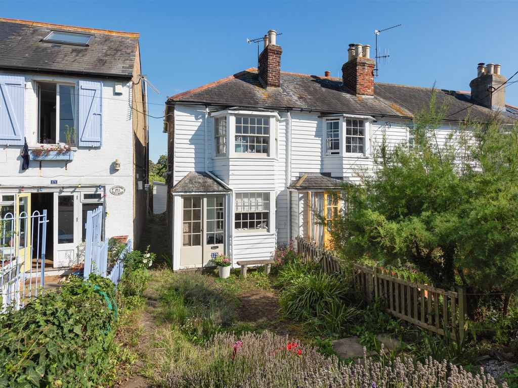 2 bed terraced house for sale in Island Wall, Whitstable CT5, £425,000