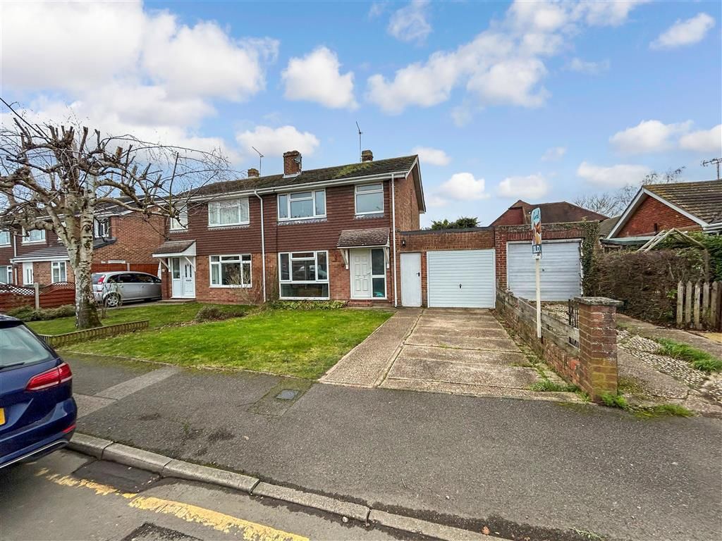 3 bed semi-detached house for sale in Rushford Close, Headcorn, Kent TN27, £375,000